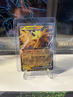 Zapdos ex Scarlet Violet 49 Black Star Promo 2023 2023 Pokemon 151 Promotion - Image 1