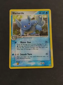 Pokemon WARTORTLE 50/112 - EX FireRed LeafGreen NON HOLO - (EX) - Image 1