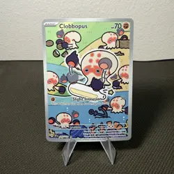 Clobbopus Illustration Rare SV08: Surging Sparks 207/191 NM Pokemon TCG - Image 1