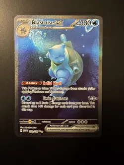 Pokemon TCG 151 Blastoise Ex SIR Strong PSA 10 Contender - Image 1