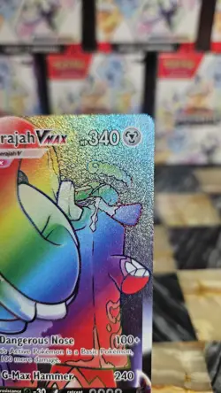 Pokemon Rebel Clash Copperajah VMAX NM-Mint 199/192 Secret Rare - Image 3