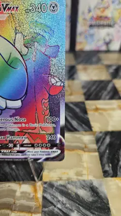 Pokemon Rebel Clash Copperajah VMAX NM-Mint 199/192 Secret Rare - Image 5