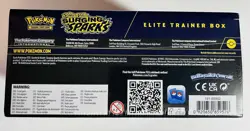 Surging Sparks Pokemon Elite Trainer Box ETB - New Sealed - Image 3