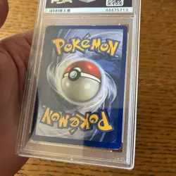 RARE HOLO BLEED✨🩸1999 POKEMON BASE SET 15 VENUSAUR HOLO PSA 6 ERROR - Image 3