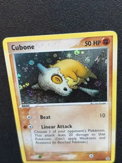 Cubone 60/112 Pokemon TCG Firered & Leafgreen Reverse Holo EXCELLENT CONDITION - Image 4