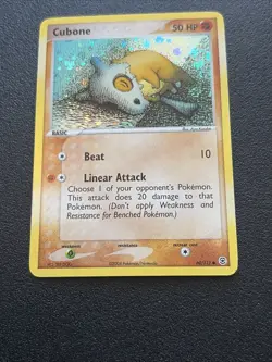 Cubone 60/112 Pokemon TCG Firered & Leafgreen Reverse Holo EXCELLENT CONDITION - Image 5