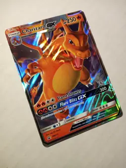Charizard GX SM211 Sun & Moon Black Star Promo Holo Full Art Pokemon - M / NM - Image 2