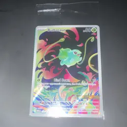 Pokemon Bulbasaur 133/132 Rare Holo Mega Evolution English Stamped promo Sealed - Image 1