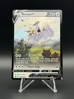 Pokemon Sword & Shield - Arceus V Black Star Promo SWSH204 - Image 1