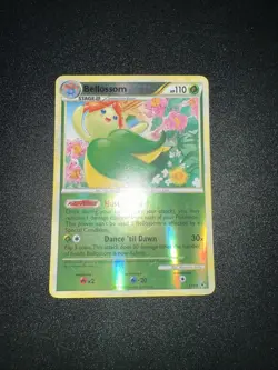 Pokemon TCG Bellossom 1/90 Undaunted Reverse Holo Rare LP - Image 1