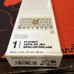 Pokemon TCG: Eevee Prismatic Playmat BRAND NEW - Image 2