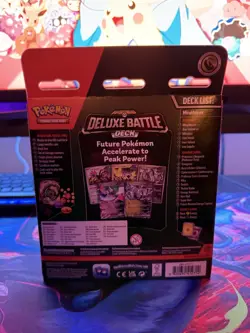 Pokemon TCG Deluxe Battle Deck Miraidon and Iron Valiant Ex Sealed Box New - Image 2