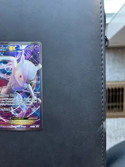 FULL ART Mewtwo EX Ultra Rare XY125 Super Premium Pokemon Black Star Promo - NM- - Image 3