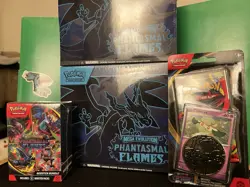 Pokemon TCG: Phantasmal Flames ETB x2 - Booster Bundle - Booster Blister - New - Image 1