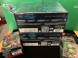 Pokemon TCG: Phantasmal Flames ETB x2 - Booster Bundle - Booster Blister - New - Image 5