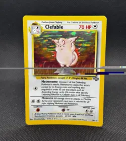 Pokemon TCG Clefable Jungle 1/64 Holo Unlimited Holo Rare - NM/LP - Image 1