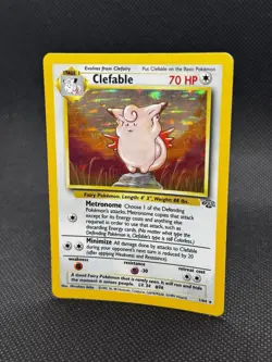 Pokemon TCG Clefable Jungle 1/64 Holo Unlimited Holo Rare - NM/LP - Image 2