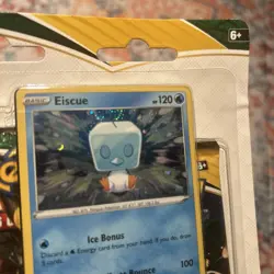 POKEMON SWORD SHIELD EVOLVING SKIES 3-PACK Blister BOOSTER EISCUE PROMO SEALED ‘ - Image 3