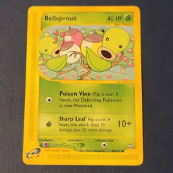 Pokemon Bellsprout 068/147 Aquapolis Regular Lightly Played *FREE SHIPPING* - Image 1
