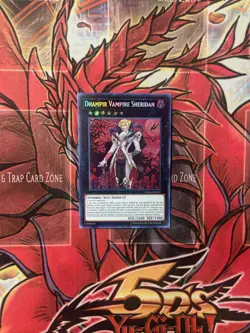 Dhampir Vampire Sheridan DASA-EN007 Secret Rare NM-M Unlimted Edition - Image 1