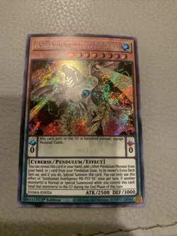 Antihuman Intelligence ME-PSY-YA DAMA-EN024 - Secret Rare - 1st Ed NM yugioh - Image 1