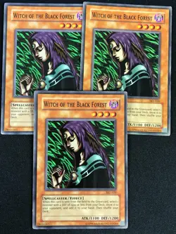 YUGIOH WITCH OF THE BLACK FOREST SKE-020 COMMON X3(MP) - Image 1