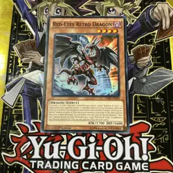 YUGIOH - Red-Eyes Retro Dragon - LDK2-ENJ04 - Common - 1st Edition - Image 1