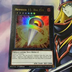Number 11: Big Eye - Ultra Rare 1st Edition RA04-EN062 - NM - YuGiOh - Image 1