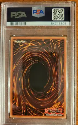 2002 Yugioh PSA 10 Polymerization Legend Of Blue Eyes LOB-059 Unlimited Edition - Image 3