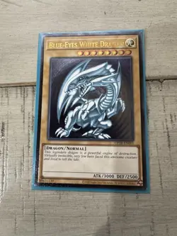 Blue-Eyes White Dragon - Ultimate Rare OP28-EN001 - Near Mint - Image 4