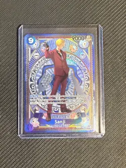 Sanji SEC OP06-119 SP Parallel A Fist of Divine Speed ONE PIECE Card English - Image 1