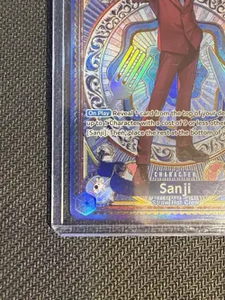 Sanji SEC OP06-119 SP Parallel A Fist of Divine Speed ONE PIECE Card English - Image 4