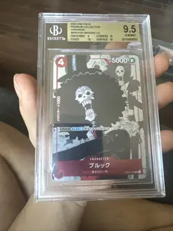 2022 One Piece Premium Collection Brook OP01-022 Japanese BGS 9.5 Gem Mint - Image 1