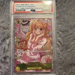 PSA10 Charlotte Pudding C ST07-008 Parallel Japanese ONE PIECE Girls Edition - Image 2