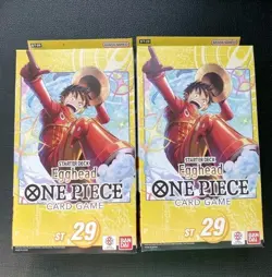 (2) One Piece Egghead Starter Deck [ST29] New Sealed In Hand Lot Of 2 🔥 - Image 1