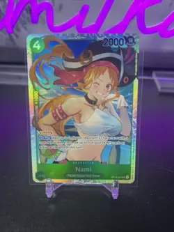 Nami OP14-031 (SR) The Azure Sea’s Seven One Piece TCG English Super Rare - Image 1