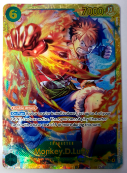 Monkey.D.Luffy - One Piece Carrying on His Will - SEC - OP13-118 NM - Image 1