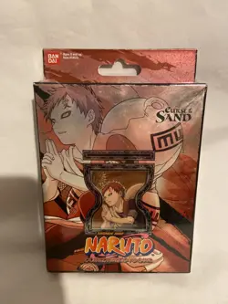 Naruto Curse Of The Sand Deck Collectible Card Game set # 1 new in box - Image 1