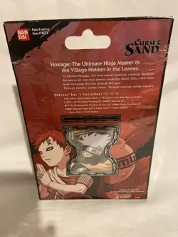 Naruto Curse Of The Sand Deck Collectible Card Game set # 1 new in box - Image 4