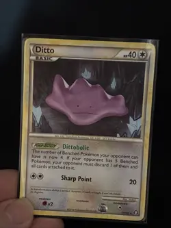 Ditto 17/102 Triumphant Pokemon Card NM - Image 3