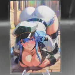 Esdeath Akame Ga Kill Anime Waifu Card Doujin ACG Goddess Holo - Image 2