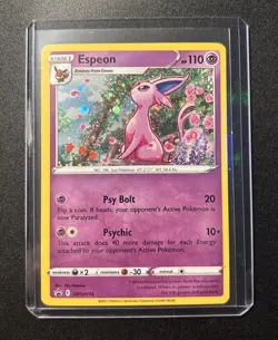 Pokemon SWSH: Sword & Shield Promo Cards #SWSH174 Promo Espeon - Image 1