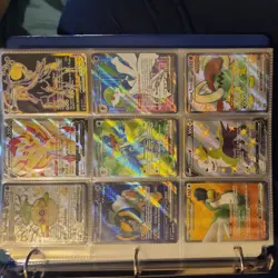 Pokemon Card Binder Collection 200+ cards - Image 1