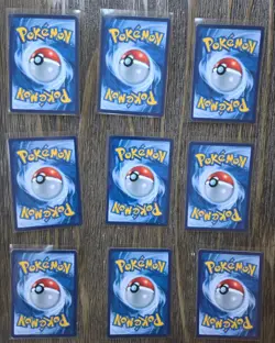 Pokemon Van Gogh Starry Night Custom Fan Art Set - (9) Cards w/ Charizard - Image 2