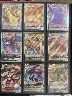 Pokemon 9 VMAX Card Lot SWSH NM/MINT Evolving Skies Chilling Reign & More - Image 1