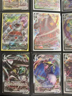 Pokemon 9 VMAX Card Lot SWSH NM/MINT Fusion Strike Chilling Reign & More - Image 3
