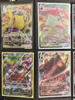 Pokemon 9 VMAX Card Lot SWSH NM/MINT Fusion Strike Chilling Reign & More - Image 4