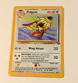 Pidgeot Holo Rare - Jungle Set - 8/64 - 1999 WOTC Original Pokemon Card - Image 1