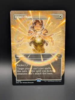 MTG - Orim's Chant (Borderless) - Instant - MH3 323 - Rare - NM - Image 1