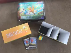 Final Fantasy Chocobo Bundle *Opened* Empty Box *Read*- Mtg - Image 1